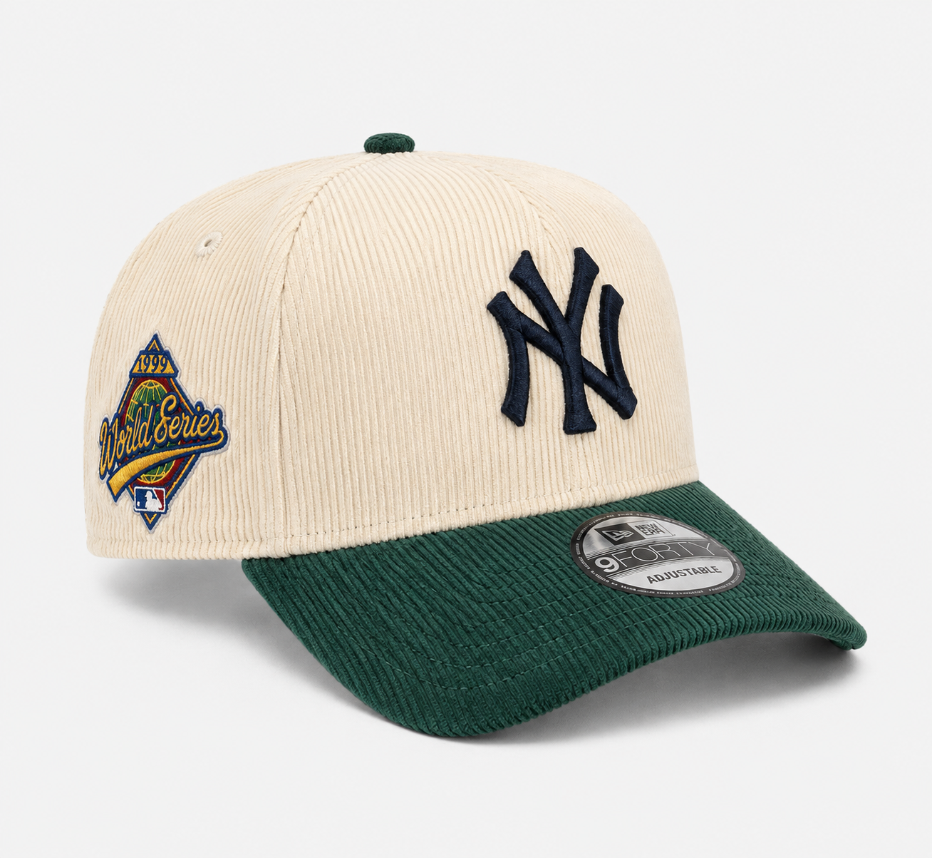 New York Yankees 1996 World Series Cream & Green Corduroy