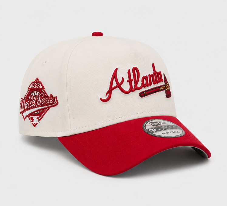 Atlanta Braves 1992 World Series Cream & Red
