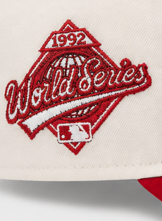 Atlanta Braves 1992 World Series Cream & Red