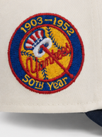 New York Yankees 50th Anniversary Cream & Navy