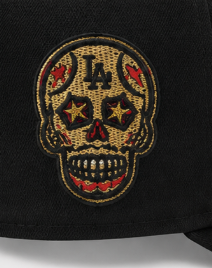 Los Angeles Muertos Skull Black