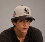 New York Yankees 1998 World Series Cream & Brown