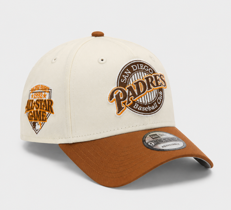 San Diego Padres 1992 All-Star Game Cream & Brown Orange