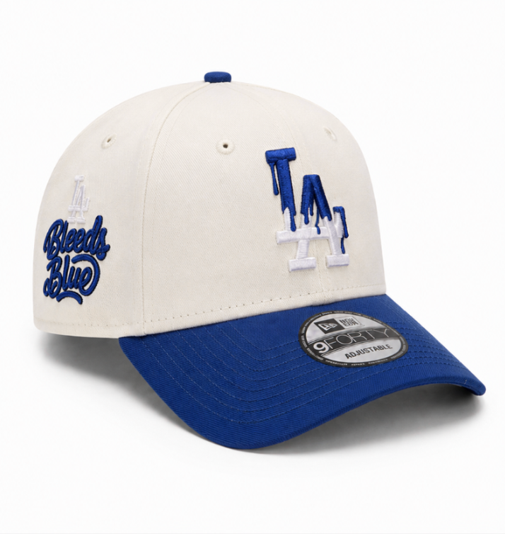 Los Angeles Dodgers Bleed Blue Cream & Blue