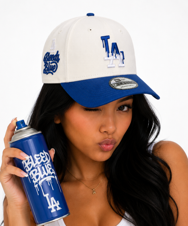Los Angeles Dodgers Bleed Blue Cream & Blue