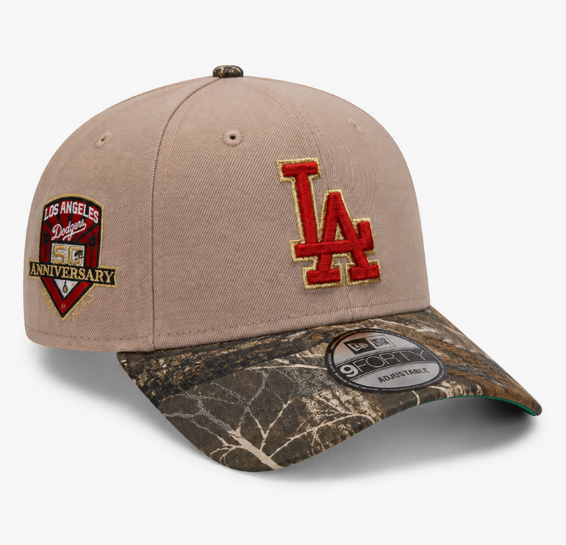 Los Angeles Dodgers 125th Anniversary Camo Tan