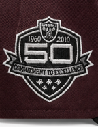 Las Vegas Raiders 50th Anniversary Burgundy & Black