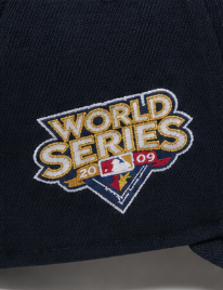 New York Yankees Japanese Script World Series Navy