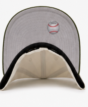 Los Angeles Dodgers Japanese Script Cream & Olive