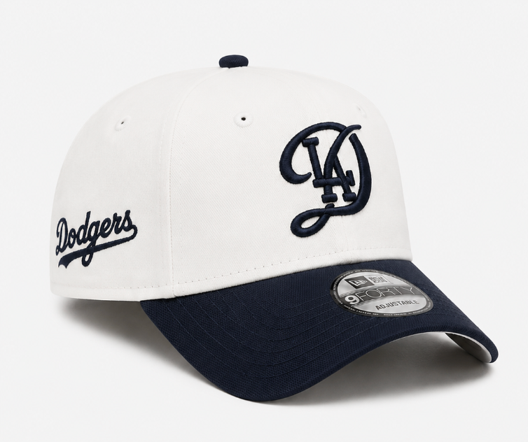 Los Angeles Dodgers Script White & Navy