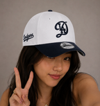 Los Angeles Dodgers Script White & Navy