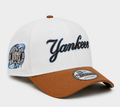 New York Yankees Subway Series Script White & Brown