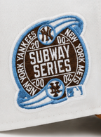 New York Yankees Subway Series Script White & Brown