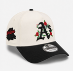 Oakland Athletics 1989 World Series Rose White & Black
