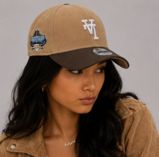 Los Angeles Dodgers Stadium 40th Anniversary Khaki & Brown