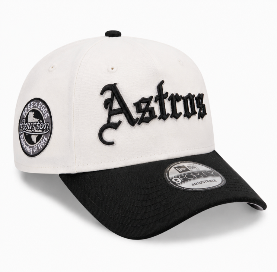 Houston Astros Houston Heritage White & Black