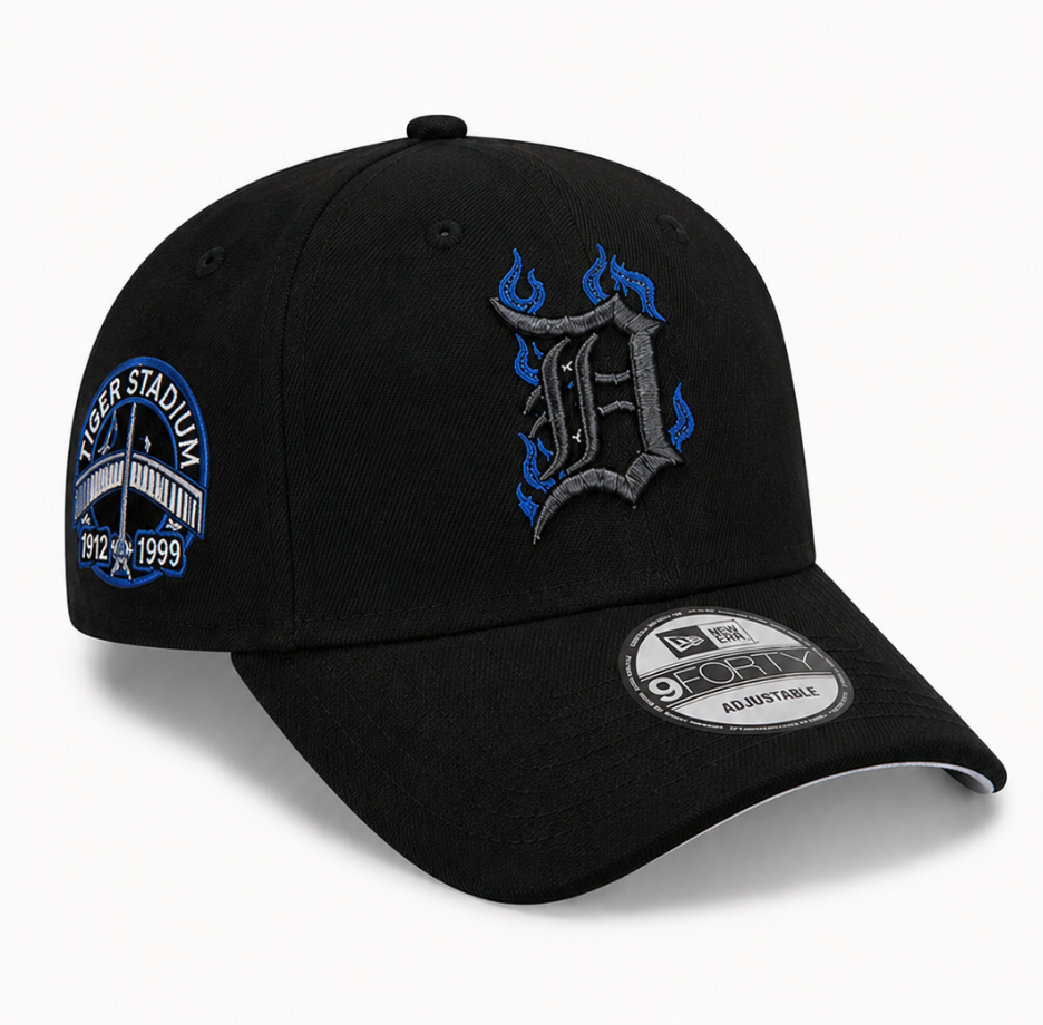 Detroit Tigers Flame Edition Black & Blue