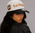 Los Angeles Dodgers Gold Script White & Black