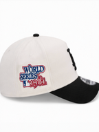 Los Angeles Dodgers 1981 World Series White & Black