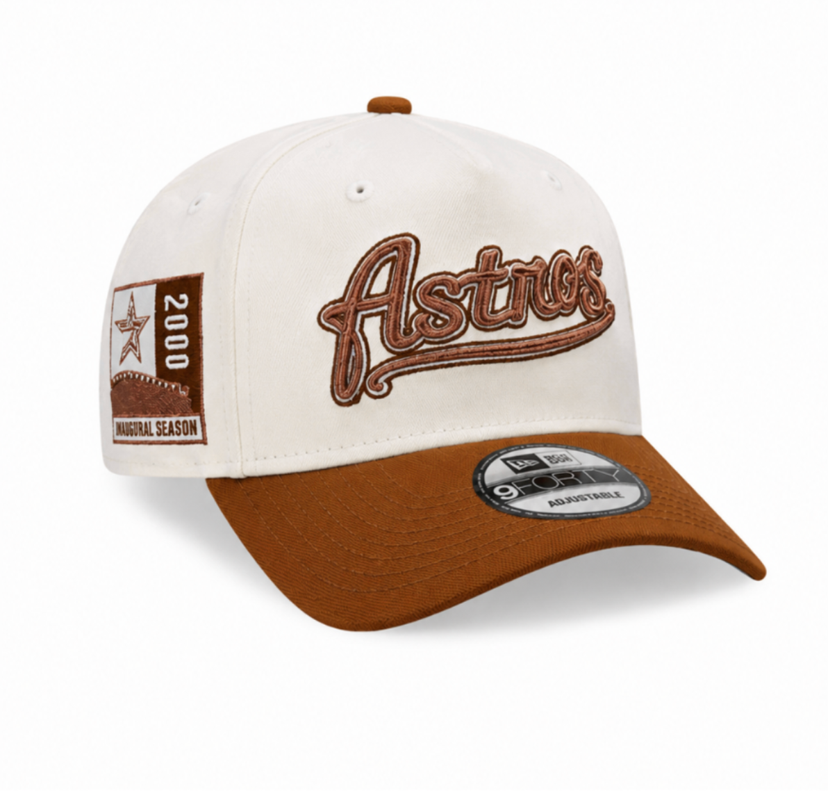 Houston Astros 2000 Inaugural Season Cream & Brown