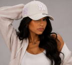 New York Yankees 75th World Series Cream and Pink