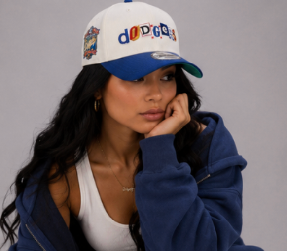 Los Angeles Dodgers 40th Anniversary Multicolor Spellout