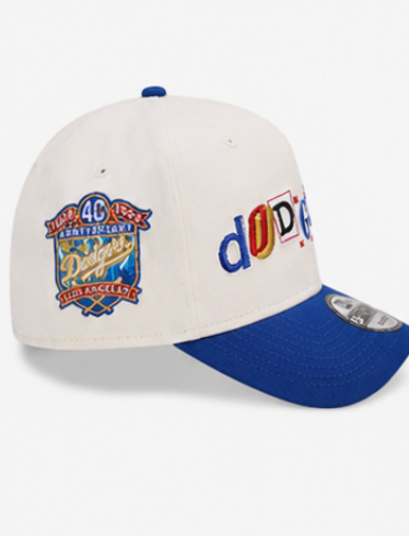 Los Angeles Dodgers 40th Anniversary Multicolor Spellout
