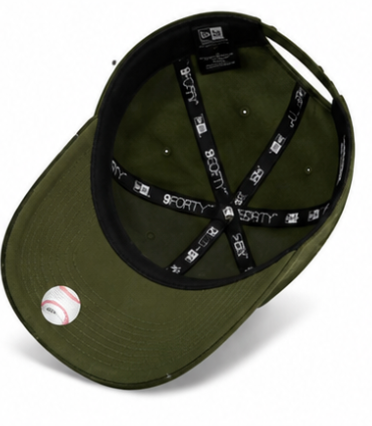 Los Angeles Invert Logo Olive