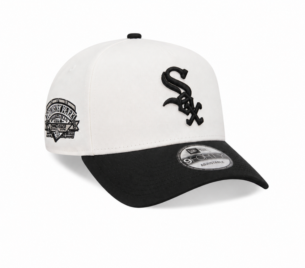 Chicago White Sox Comiskey Park Tonal White & Black